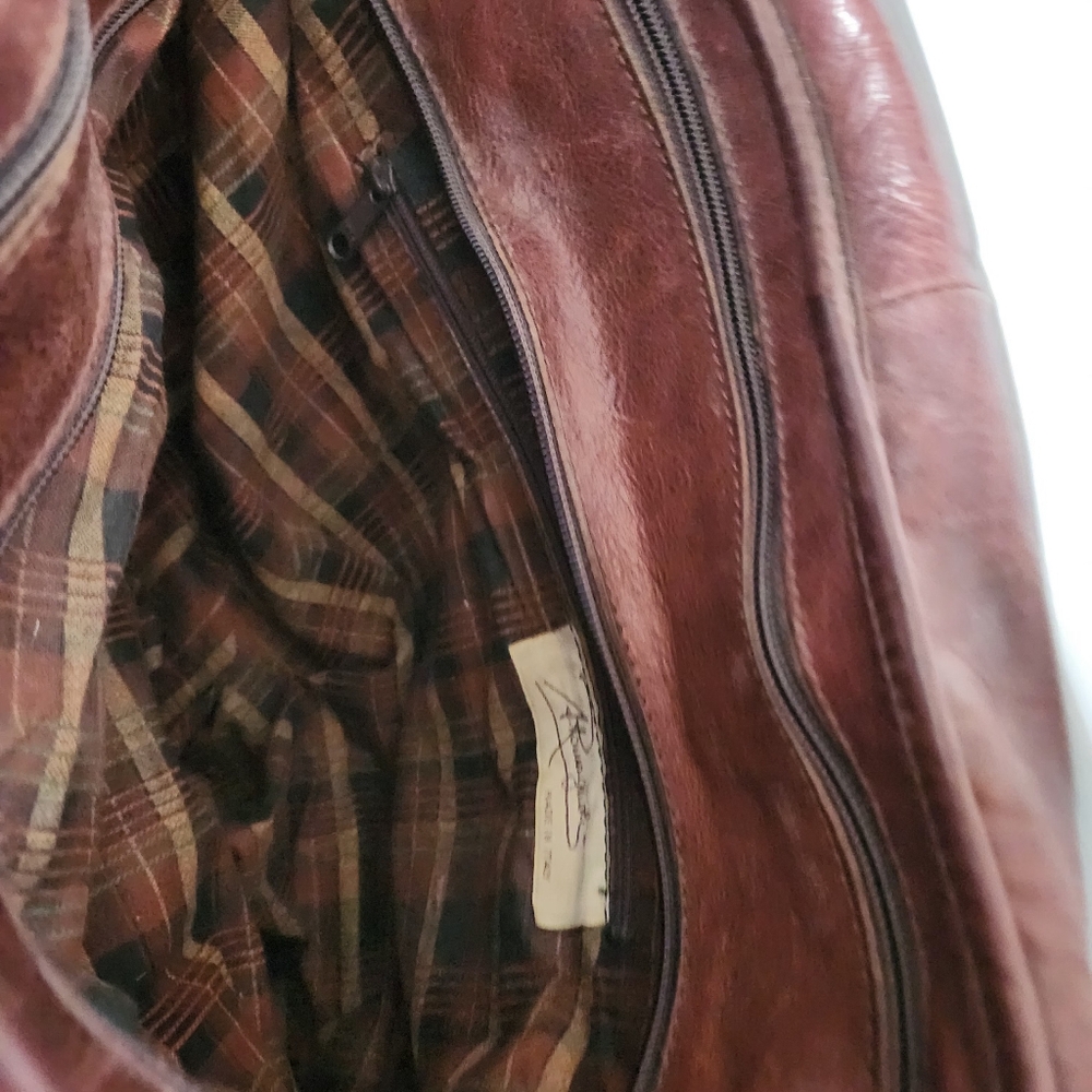 🌙Vintage Brown Leather Purse - Picture 9 of 12